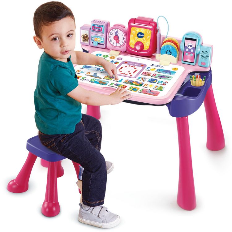 Grosses soldes ???? VTECH Magi Bureau Interactif 5 En 1 Rose ???? 3 Grosses soldes ???? VTECH Magi Bureau Interactif 5 En 1 Rose ???? – Image 2
