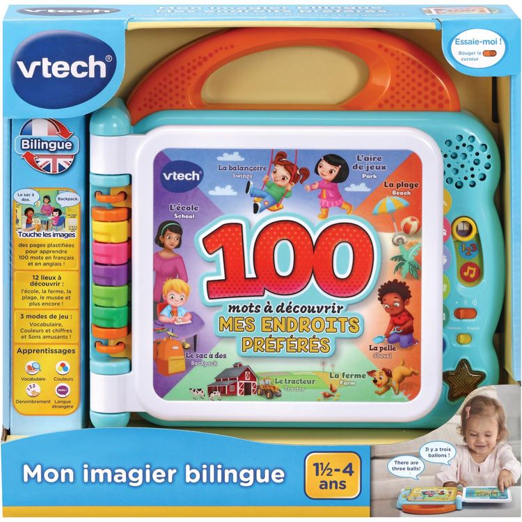 Grosses soldes ???? VTECH Mon Imagier Bilingue - Mes Endroits Préférés ???? 4 Grosses soldes ???? VTECH Mon Imagier Bilingue - Mes Endroits Préférés ???? – Image 2