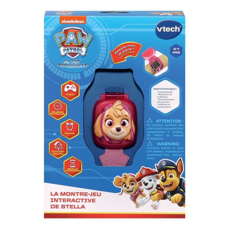 Grosses soldes ⭐ VTECH Pat Patrouille - La Montre-jeu Interactive De Stella - Refresh 3D ???? 4 Grosses soldes ⭐ VTECH Pat Patrouille - La Montre-jeu Interactive De Stella - Refresh 3D ???? – Image 2