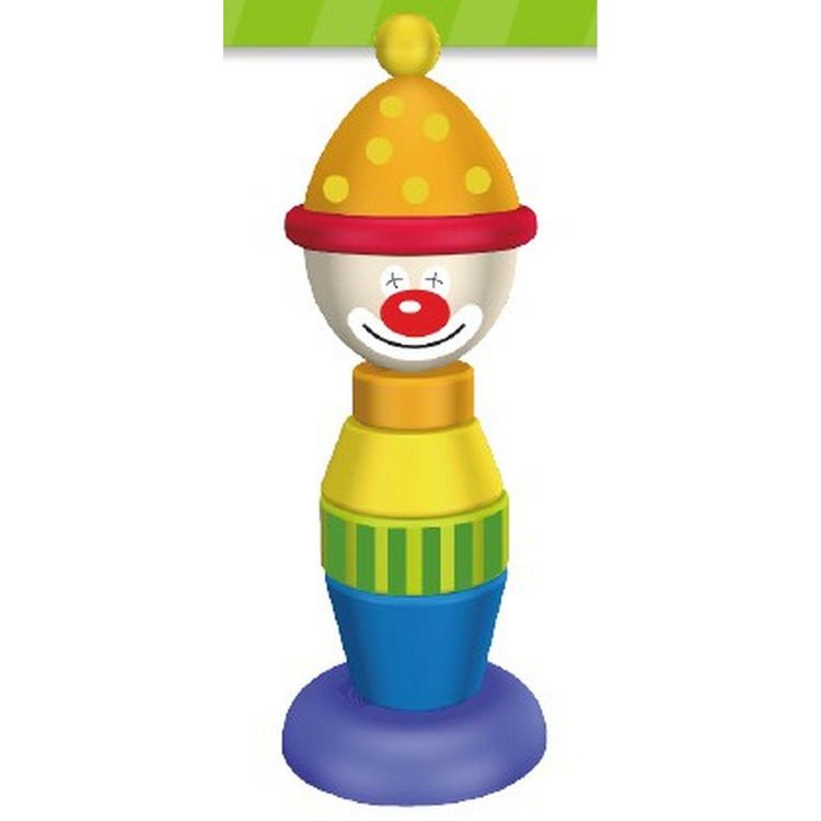 Meilleure affaire ???? Imagin Jouet éveil En Bois - Formes Empilables - Clown ???? 3 Meilleure affaire ???? Imagin Jouet éveil En Bois - Formes Empilables - Clown ????