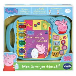 Promo ???? VTECH Peppa Pig - Mon Livre-jeu éducatif ???? 5 Promo ???? VTECH Peppa Pig - Mon Livre-jeu éducatif ???? -Clementoni Shop unnamed file 1115