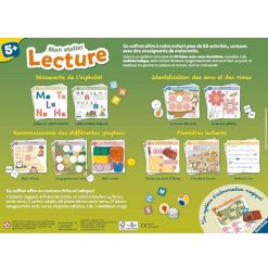 Alternative view of Meilleure affaire ???? RAVENSBURGER Coffret D'activités Mon Atelier Lecture ????