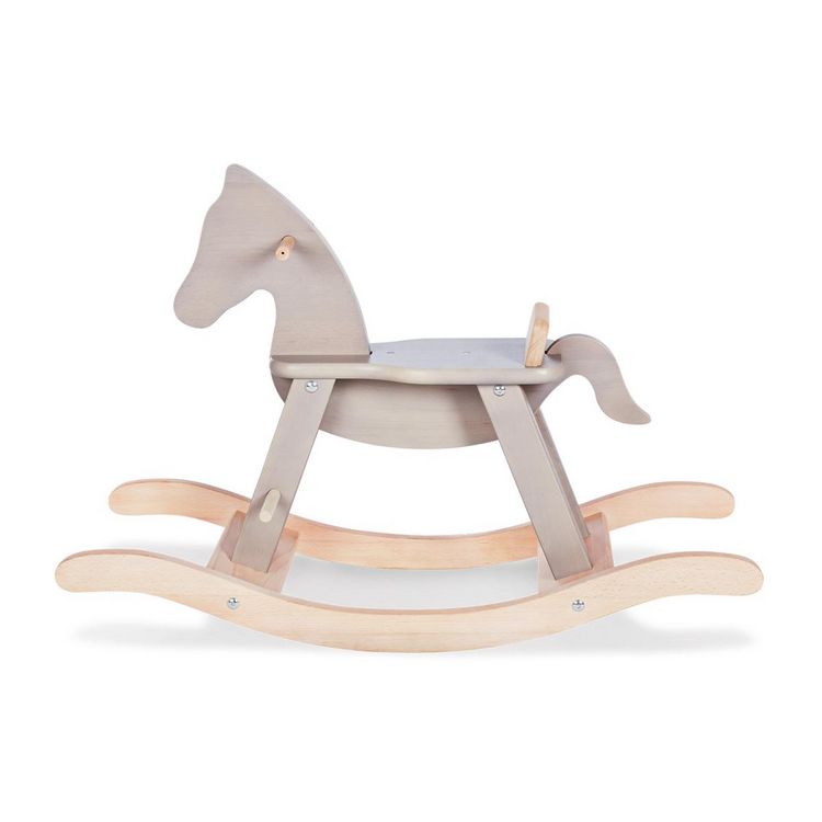 Meilleure affaire ???? Pinolino Cheval à Bascule Avec Anneau, Gris ???? 4 Meilleure affaire ???? Pinolino Cheval à Bascule Avec Anneau, Gris ???? – Image 2