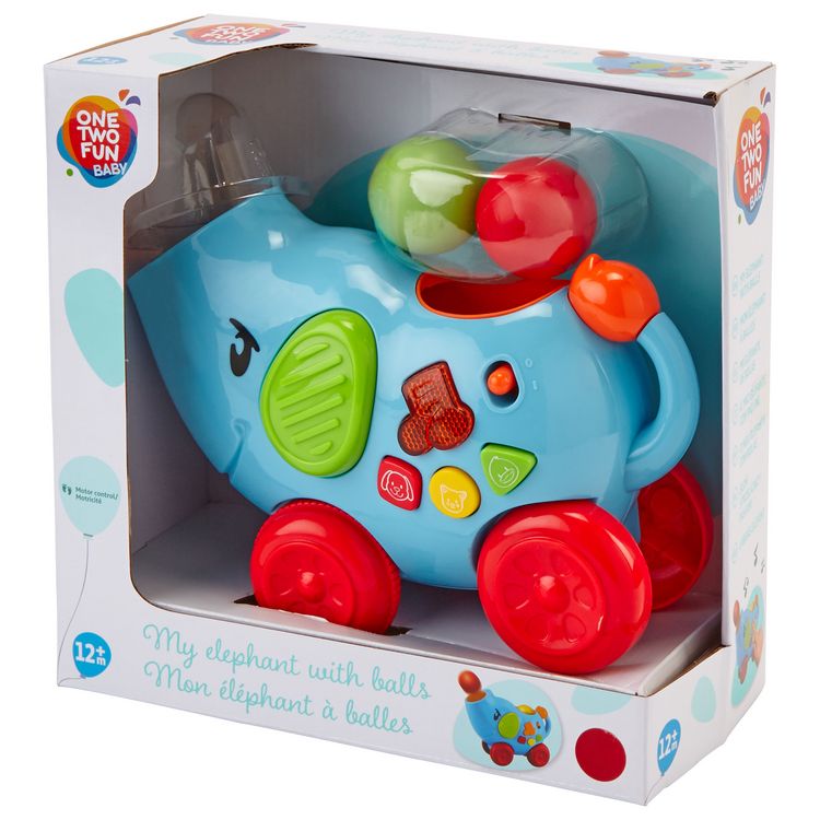 Promo ???? One Two Fun Éléphant Pop Balles ???? 4 Promo ???? One Two Fun Éléphant Pop Balles ???? – Image 2