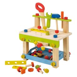 Coupon ???? EVEREARTH Grand établi De Bricolage Avec Outils En Bois ????