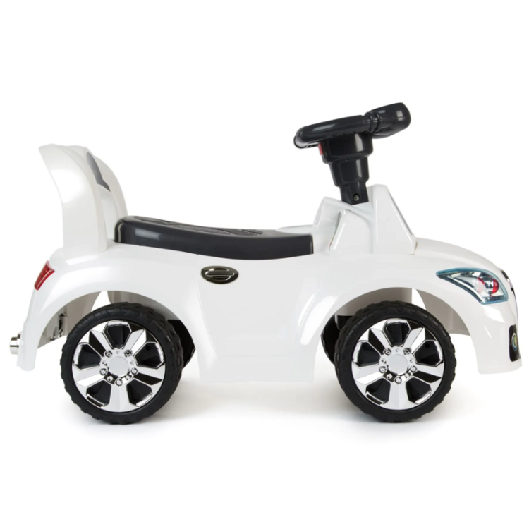 Meilleure affaire ❤️ Voiture De Sport Blanche Avec Klaxon Musical Et Coffre De Rangement Sous Le Siège ???? 4 Meilleure affaire ❤️ Voiture De Sport Blanche Avec Klaxon Musical Et Coffre De Rangement Sous Le Siège ???? – Image 2