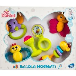 Alternative view of Le moins cher ???? Coffret De 6 Hochets Puériculture 32cm Multicolore ????