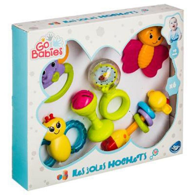 Le moins cher ???? Coffret De 6 Hochets Puériculture 32cm Multicolore ???? 5 Le moins cher ???? Coffret De 6 Hochets Puériculture 32cm Multicolore ???? – Image 3
