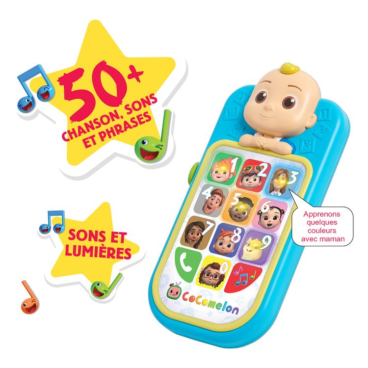 Meilleur prix ???? GP TOYS Mon 1er Tel Cocomelon ???? 5 Meilleur prix ???? GP TOYS Mon 1er Tel Cocomelon ???? – Image 3