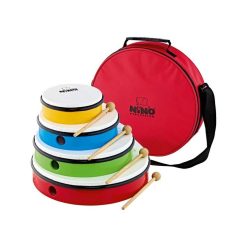 Budget ???? Set 4 Tambourins 6-8-12-12 Nino + Housse ✨