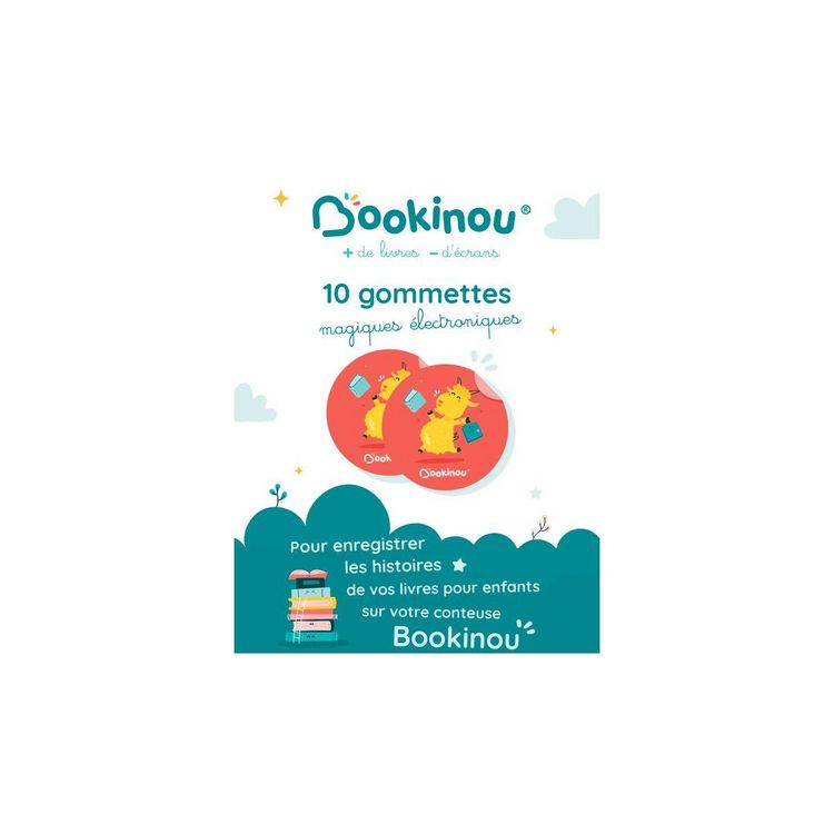 Coupon ???? BOOKINOU Jeu éducatif Lot De 10 Gommettes Bookinou ???? 3 Coupon ???? BOOKINOU Jeu éducatif Lot De 10 Gommettes Bookinou ????