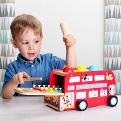 Alternative view of Promo ???? DISNEY Jouet En Bois - Bus Musical Mickey - Xylophone - Instrument De Musique Disney ????