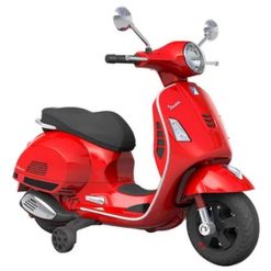 Budget ???? MGM Porteur VESPA électrique Rouge 6V ????