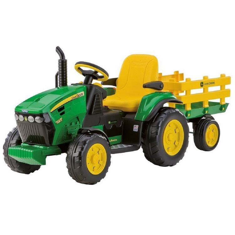 Top 10 ???? PEG PEREGO Tracteur Ground Force John Deere + Remorque ???? 1 Top 10 ???? PEG PEREGO Tracteur Ground Force John Deere + Remorque ????