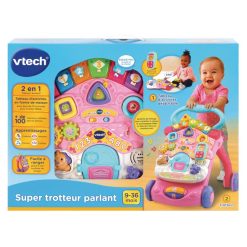 Alternative view of Meilleur prix ???? VTECH Super Trotteur Parlant 2 En 1 Orange ????