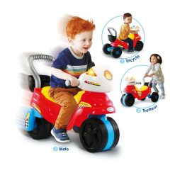 Alternative view of Meilleur prix ⭐ VTECH Trotti Moto 3 En 1 ❤️
