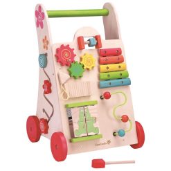 Meilleure vente ???? EVEREARTH Chariot De Marche - Trotteur Avec Jeux En Bois ????