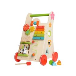 Alternative view of Meilleure vente ???? EVEREARTH Chariot De Marche - Trotteur Avec Jeux En Bois ????