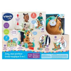 Grosses soldes ???? VTECH BABY Joey, Mon Porteur Trotti-Magique ????