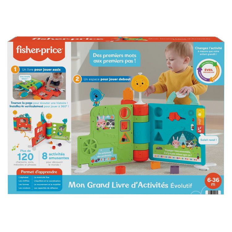 Sortie ???? Fisher Price Mon Grand Livre D'activités évolutif ???? 4 Sortie ???? Fisher Price Mon Grand Livre D'activités évolutif ???? – Image 3