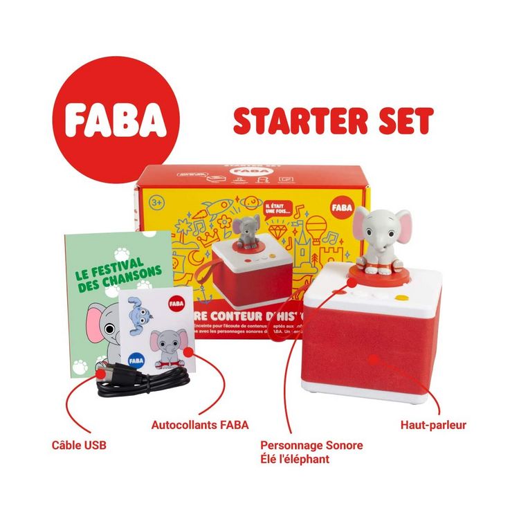Meilleure vente ✔️ FABA Kit De Demarrage Coloris Blanc ???? 4 Meilleure vente ✔️ FABA Kit De Demarrage Coloris Blanc ???? – Image 2