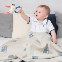 Alternative view of Tout neuf ✨ SEVIRA KIDS Hochet Avec Anneau De Dentition En Coton Bio, Lapin SEVIRA KIDS ⌛
