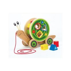 Vente flash ???? Hape Escargot Roulant Avec Jeu De Formes ????