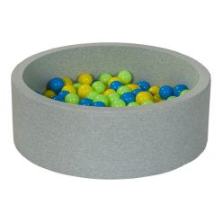 Les meilleures critiques de ???? Piscine à Balles Aire De Jeu + 150 Balles Jaune, Bleu, Vert ????