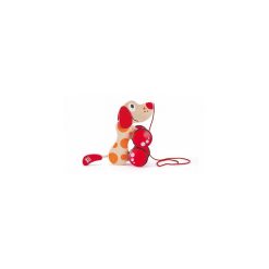 Le moins cher ???? Hape Puppy Le Chiot En Bois A Promener ⭐