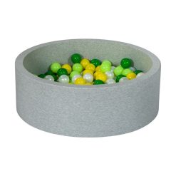 Budget ???? Piscine à Balles Aire De Jeu + 200 Balles Perle, Jaune, Vert, Vert ????