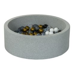 Les meilleures critiques de ???? Piscine à Balles Aire De Jeu + 450 Balles Noir, Blanc, Transparent, Or, Gris ????