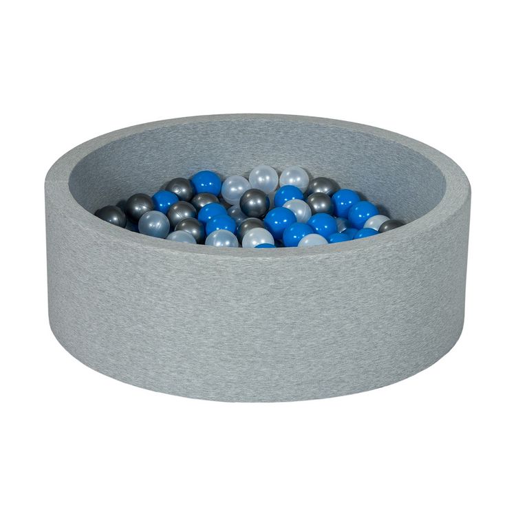 Meilleure affaire ???? Piscine à Balles Aire De Jeu + 150 Balles Perle, Bleu, Argent ⭐ 3 Meilleure affaire ???? Piscine à Balles Aire De Jeu + 150 Balles Perle, Bleu, Argent ⭐