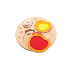 Alternative view of Grosses soldes ???? Plan Toys Puzzle à Encastrement En Bois Poule-Oeuf : Le Toucher ✨