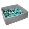 Offres ⭐ Piscine à Balles Pour Enfant, 120x120 Cm, Aire De Jeu + 600 Balles Blanc, Gris, Turquoise ✔️ -Clementoni Shop unnamed file 457