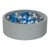 Top 10 ⭐ Piscine à Balles Perle, Transparent, Bleu, Argent - 450 Balles ????
