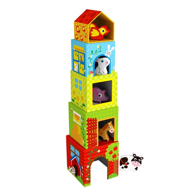 Coupon ???? TOOKY TOY Jouet D'éveil - Cubes à Empiler - Pyramide Animaux Tooky Toy ???? 3 Coupon ???? TOOKY TOY Jouet D'éveil - Cubes à Empiler - Pyramide Animaux Tooky Toy ????