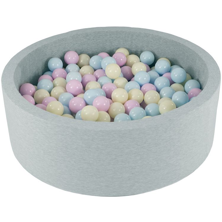 Sortie ???? Piscine à Balles Aire De Jeu + 450 Balles Rose, Bleu, Jaune (pastel) ???? 3 Sortie ???? Piscine à Balles Aire De Jeu + 450 Balles Rose, Bleu, Jaune (pastel) ????