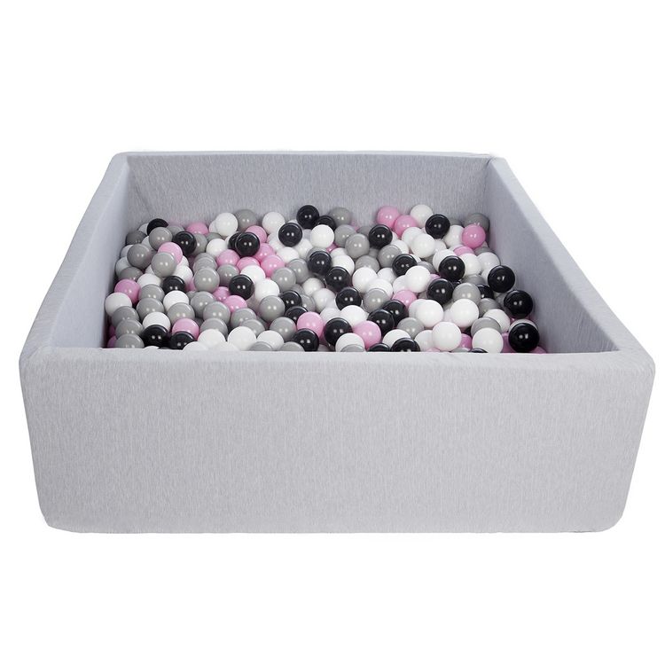 Budget ???? Piscine à Balles Pour Enfant, 20x120 Cm, Aire De Jeu + 600 Balles Noir, Blanc, Rose,gris ???? 3 Budget ???? Piscine à Balles Pour Enfant, 20x120 Cm, Aire De Jeu + 600 Balles Noir, Blanc, Rose,gris ????