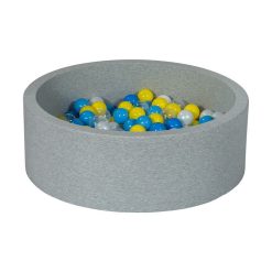 Les meilleures critiques de ⭐ Piscine à Balles Aire De Jeu + 200 Balles Perle, Transparent, Jaune, Bleu, Bleu Clair ????