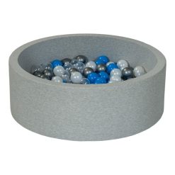 Tout neuf ???? Piscine à Balles Aire De Jeu + 150 Balles Perle, Transparent, Bleu, Argent ????