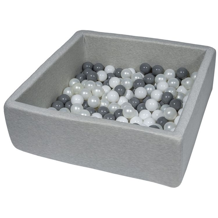 Meilleure vente ???? Piscine à Balles Pour Enfant, 90x90 Cm, Aire De Jeu + 150 Balles Blanc, Perle, Gris ⭐ 3 Meilleure vente ???? Piscine à Balles Pour Enfant, 90x90 Cm, Aire De Jeu + 150 Balles Blanc, Perle, Gris ⭐