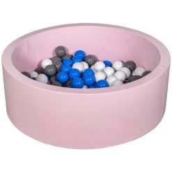 Le moins cher ❤️ Piscine à Balles Aire De Jeu + 150 Balles Rose Blanc,bleu,gris ????