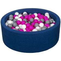 Coupon ???? Piscine à Balles Aire De Jeu + 450 Balles Bleu Marine Blanc,rose,gris ????