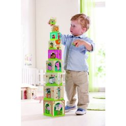 Le moins cher ???? Haba Cubes à Empiler : A La Campagne ????