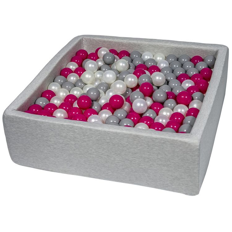 Grosses soldes ???? Piscine à Balles Pour Enfant, 90x90 Cm, Aire De Jeu + 450 Balles Perle, Rose, Gris ✨ 3 Grosses soldes ???? Piscine à Balles Pour Enfant, 90x90 Cm, Aire De Jeu + 450 Balles Perle, Rose, Gris ✨