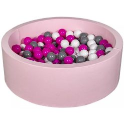 Grosses soldes ✔️ Piscine à Balles Blanc,rose,gris 300 Balles Rose ????