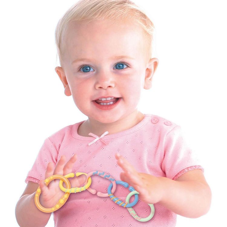 Meilleure vente ⭐ Tolo Hochet Anneaux Pour Bébé X5 ✨ 4 Meilleure vente ⭐ Tolo Hochet Anneaux Pour Bébé X5 ✨ – Image 2