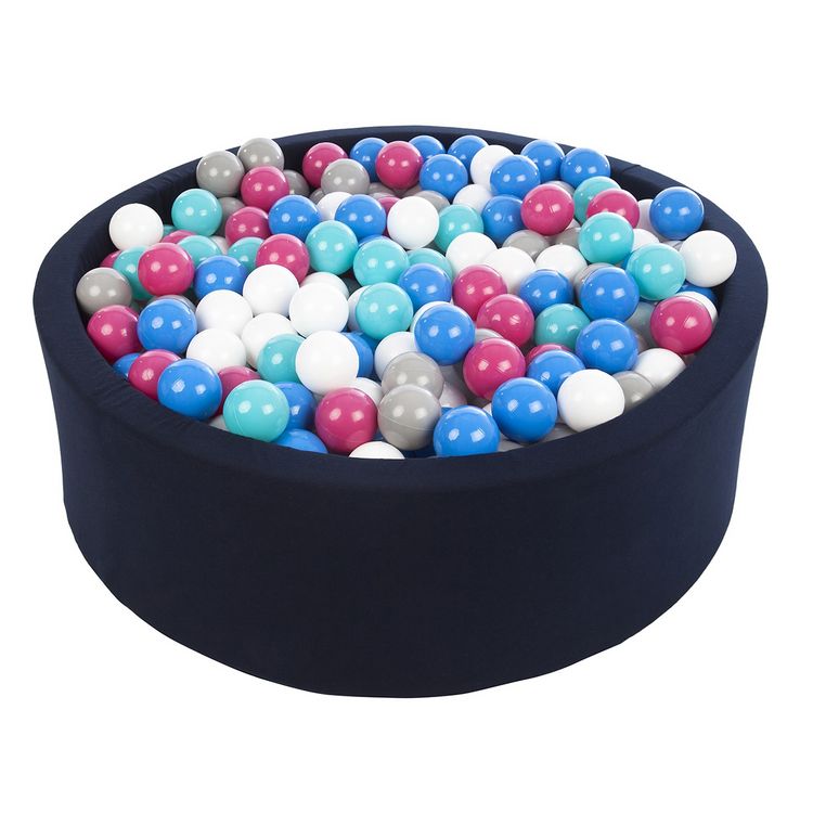 De gros ???? Piscine à Balles Aire De Jeu + 450 Balles Bleu Marine Blanc,bleu,rose,gris,turquoise ???? 3 De gros ???? Piscine à Balles Aire De Jeu + 450 Balles Bleu Marine Blanc,bleu,rose,gris,turquoise ????