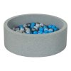 Tout neuf ???? Piscine à Balles Aire De Jeu + 150 Balles Perle, Argent, Bleu Clair ❤️
