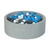 Les meilleures critiques de ???? Piscine à Balles Aire De Jeu + 450 Balles Blanc, Transparent, Gris, Bleu Clair ????